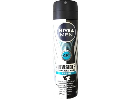 Nivea pansky deodorant 150ml Invisible for Black White