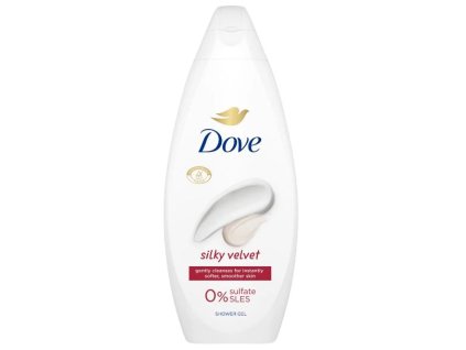 Dove Silky Velvet dámsky sprchový gél 250ml