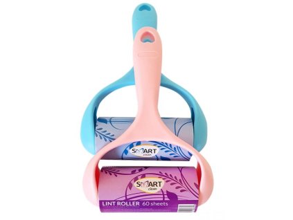 Smart čistiaca rolka na textil s vymeniteľným vkladom 60 listov - rýchle odstránenie chlpov a nečistôt