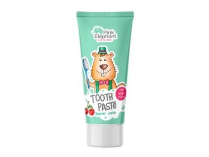 Pink Elephant Bobrík Peťo destká zubná pasta pre chlapcov 3-6rokov 50ml
