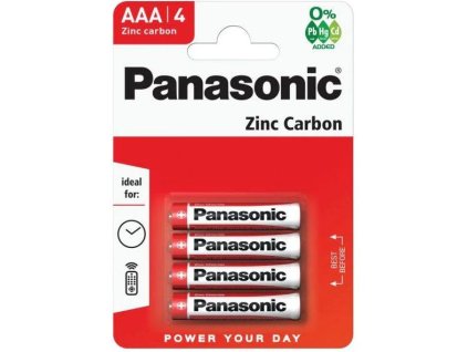 Panasonic batérie AAA/4 Zinc Carbon (baterky)