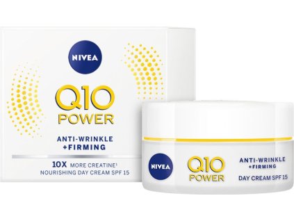 Nivea anti-wrinkle denný pleťový krém Q10 Power 50ml