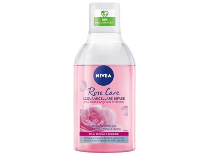 Nivea Rose Touch micelárna voda s ružovou vodou 400ml