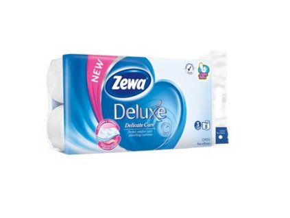 Zewa Deluxe Delicate Care toaletný papier 3-vrstvový 8ks