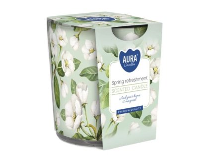 Aura Bispol Spring Refreshment vonná sviečka 100g