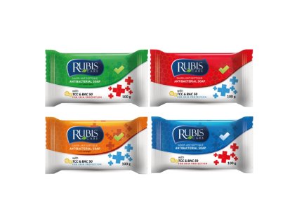 Rubis Antibakteriálne mydlo 100g (mix druhov)