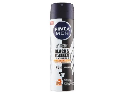 Nivea Men Invisible Black&White Ultimate Impact pánsky deospray 150ml