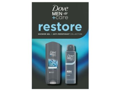 Dove Clean Comfort (Restore) pánsky darčekový set 2ks