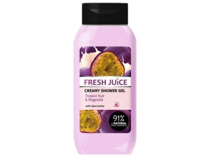 Fresh Juice Passion Fruit & Magnolia dámsky sprchový gél 400ml