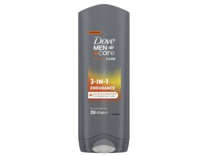 Dove Endurance 3-in-1 pánsky sprchový gél 250ml