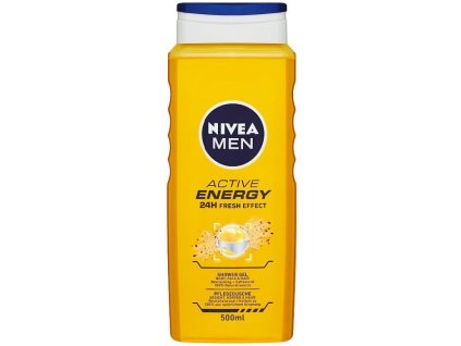 Nivea Active Energy pánsky sprchový gél 500ml