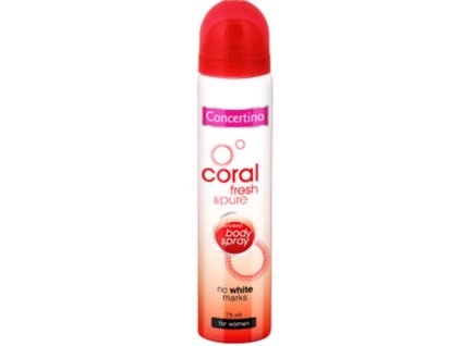 Concertino Coral dámsky deospray 75ml