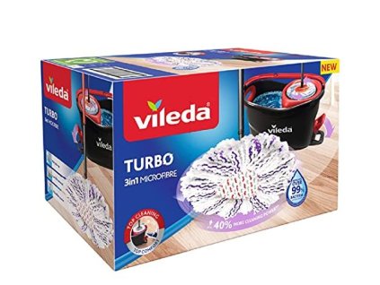 Vileda Turbo 3v1 Microfibre set (Mop+vedro so šliapacím pedálom)