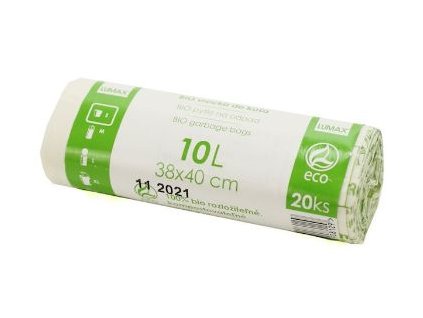Sáčky do koša BIO ECO 38x40cm 10L 20ks-ové