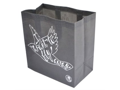 Taška pevná s uchom - sivá (I Want Fly)