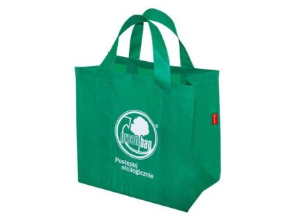 Taška pevná s uchom - zelená (Green bag)