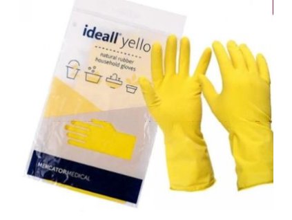 Rukavice gumenné – veľkosť L, 26 × 17 cm