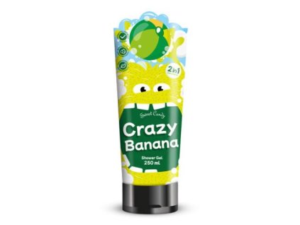 Sweet Candy Crazy Banana detský sprch.gél a šampón v jednom 250ml