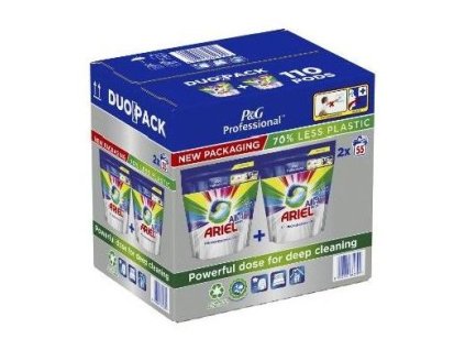 Ariel Professional Color gélové kapsule na pranie 2x55ks