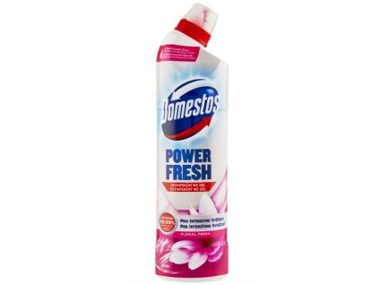 Domestos Power Floral Fresh antibakteriálny WC čistič 700ml