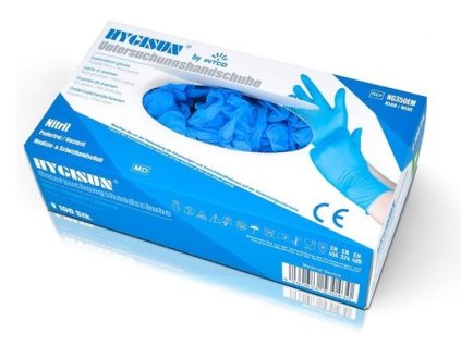 Nitrilové rukavice 100ks č.M