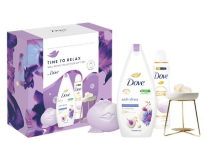 Dove Anti-Stress - dámsky darčekový set 4ks