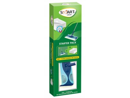 Smart mop na suché čistenie 1ks + 10 náhradných handier