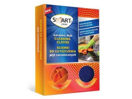 Smart Clean čiastiaca utierka na keramické dosky 2ks - čisté a lesklé povrchy bez šmúh