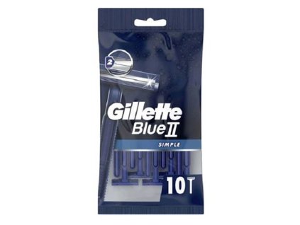 Gillette Blue 2 (Blue2) Simple holiaci strojček 10ks v sáčku