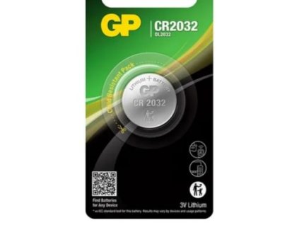 Lítiová gombíková batéria GP CR2032 1ks