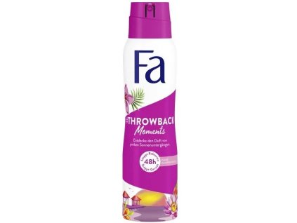 Fa Throwback Moments dámsky deospray 150ml