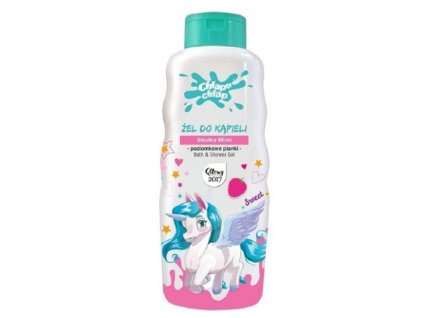 Chlapu Chlap Jahodový marshmallow sprchový gél+pena do kúpeľa 710ml