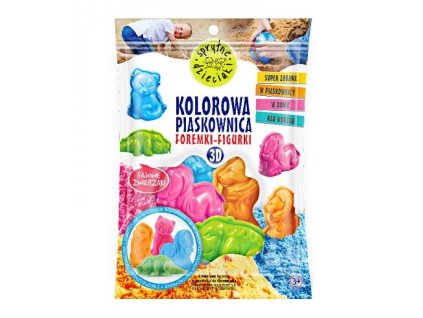 Sada formičiek 4ks+nožík pre deti na kinetický piesok