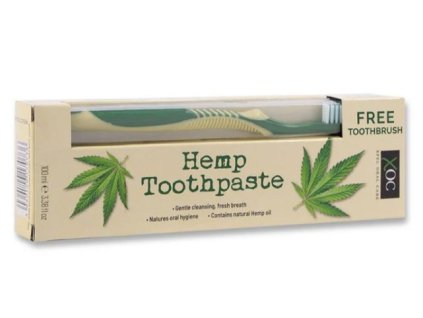 Xpel Hemp Toothpaste zubná pasta 100ml + zubná kefka