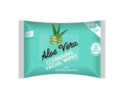 Xpel Aloe Vera čistiace obrúsky na tvár 25ks