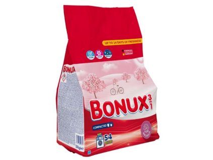 Bonux Pure Magnolia prací prášok 3,51kg na 54 praní