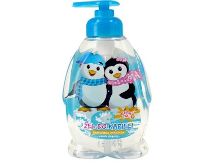 Chlapu Chlap Pinguin chlapec+dievča detský sprchový gél 370ml s dávkovačom