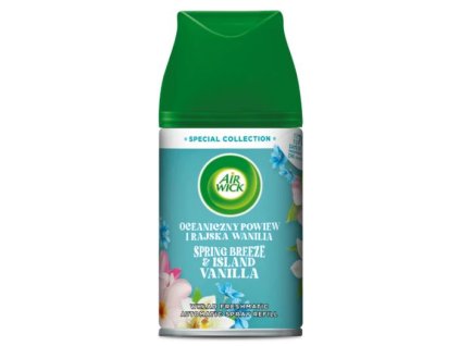 Air Wick Spring Breeze&Island Vanilla náplň do osviežovača vzduchu 250ml