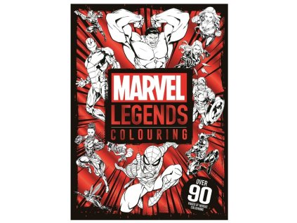 MARVEL kniha omaľovaniek 1ks - zábava pre malých i veľkých fanúšikov superhrdinov