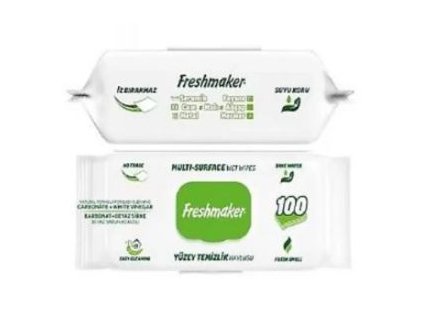 Freshmaker MAXI formát /980gr./vlhčené obrúsky na povrchy (keramika,sklo,drevo...)100ks