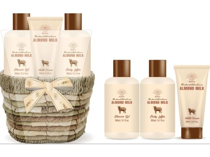 Aurora Almond Milk - dámsky darčekový set 3 ks