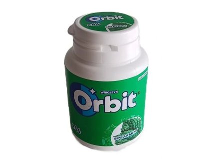 Orbit Spearmint žuvačky dražé 64g