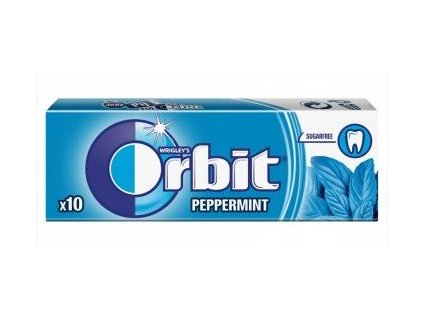 Orbit Peppermint dražé žuvačky 14g