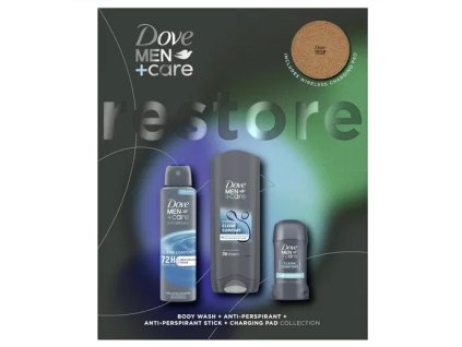 Dove Clean Comfort pánsky darčekový set 4ks