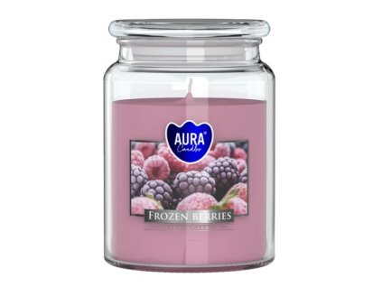 Aura Bispol Frozen Berries vonná sviečka 500g