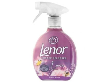 Lenor Exotic Bloom žehlička v spreji 500ml s dávkovačom