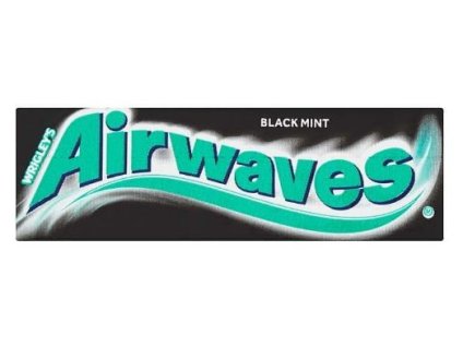 Airwaves Black Mint žuvačky dražé 14g