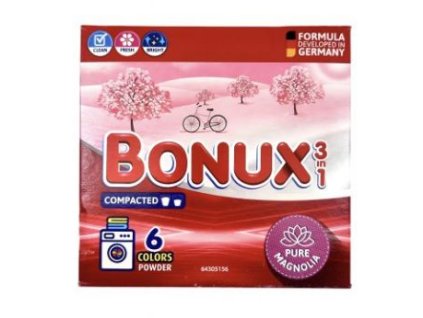 Bonux Pure Magnolia prací prášok 390g na 6 praní