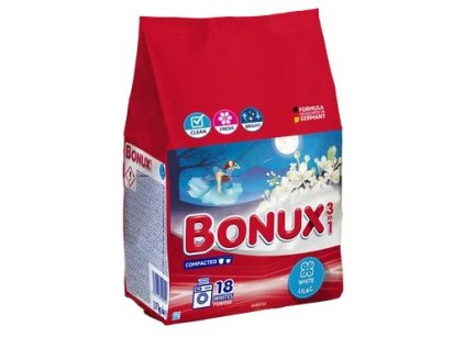 Bonux White Lilac prací prášok 1,17kg na 18 praní