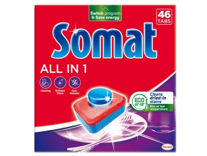 Somat All In 1 tablety do umývačky 46ks